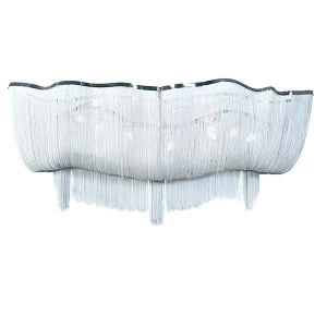 Люстра VUAL серебро SM010/2 UNICO ДИЗАЙНЕРСКИЕ, ДВУХЪЯРУСНЫЕ 255289 Серебро