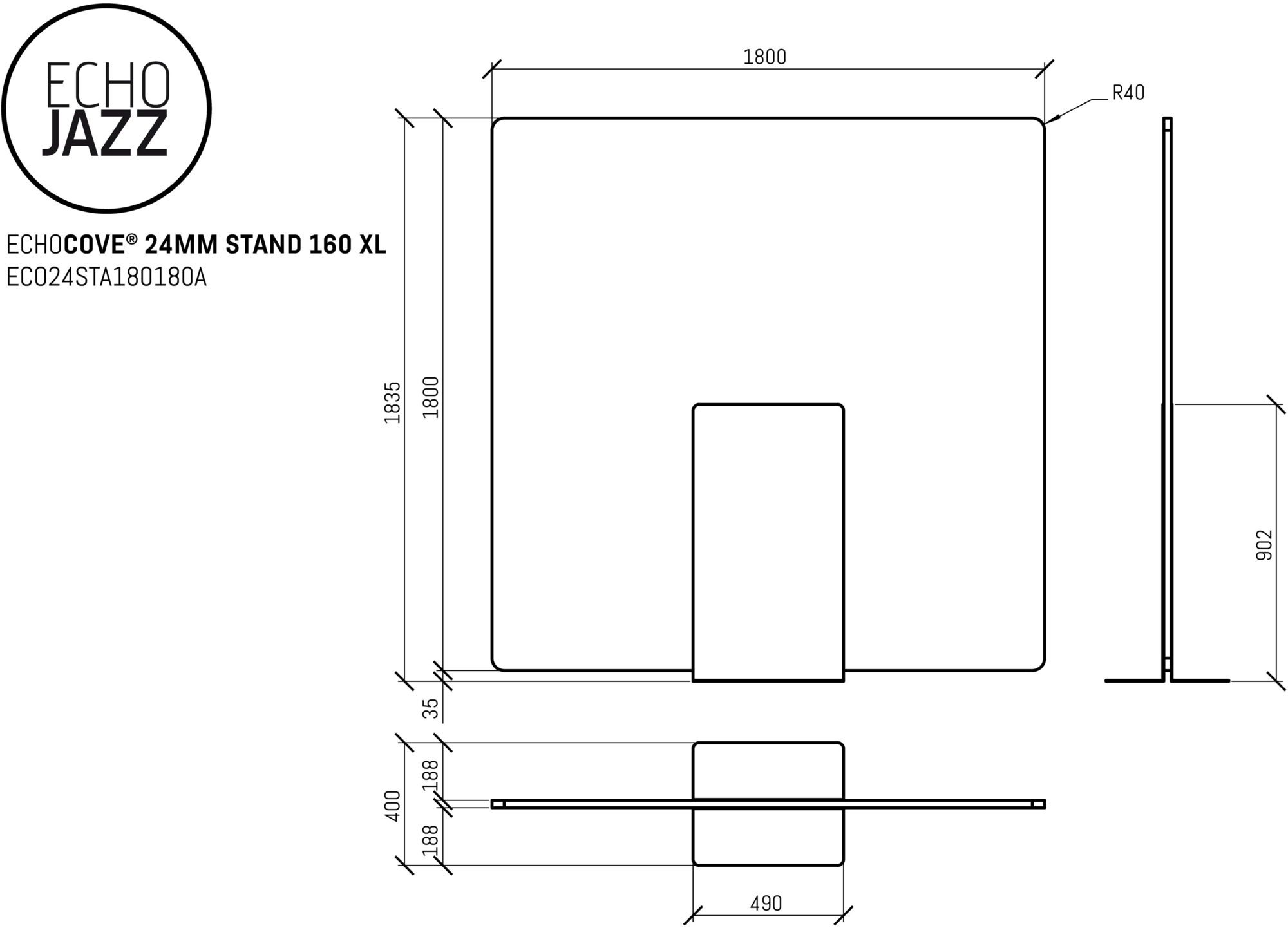 ECHOJAZZ Звукопоглощающая перегородка для офиса sun-id-1346812 - Вид №12