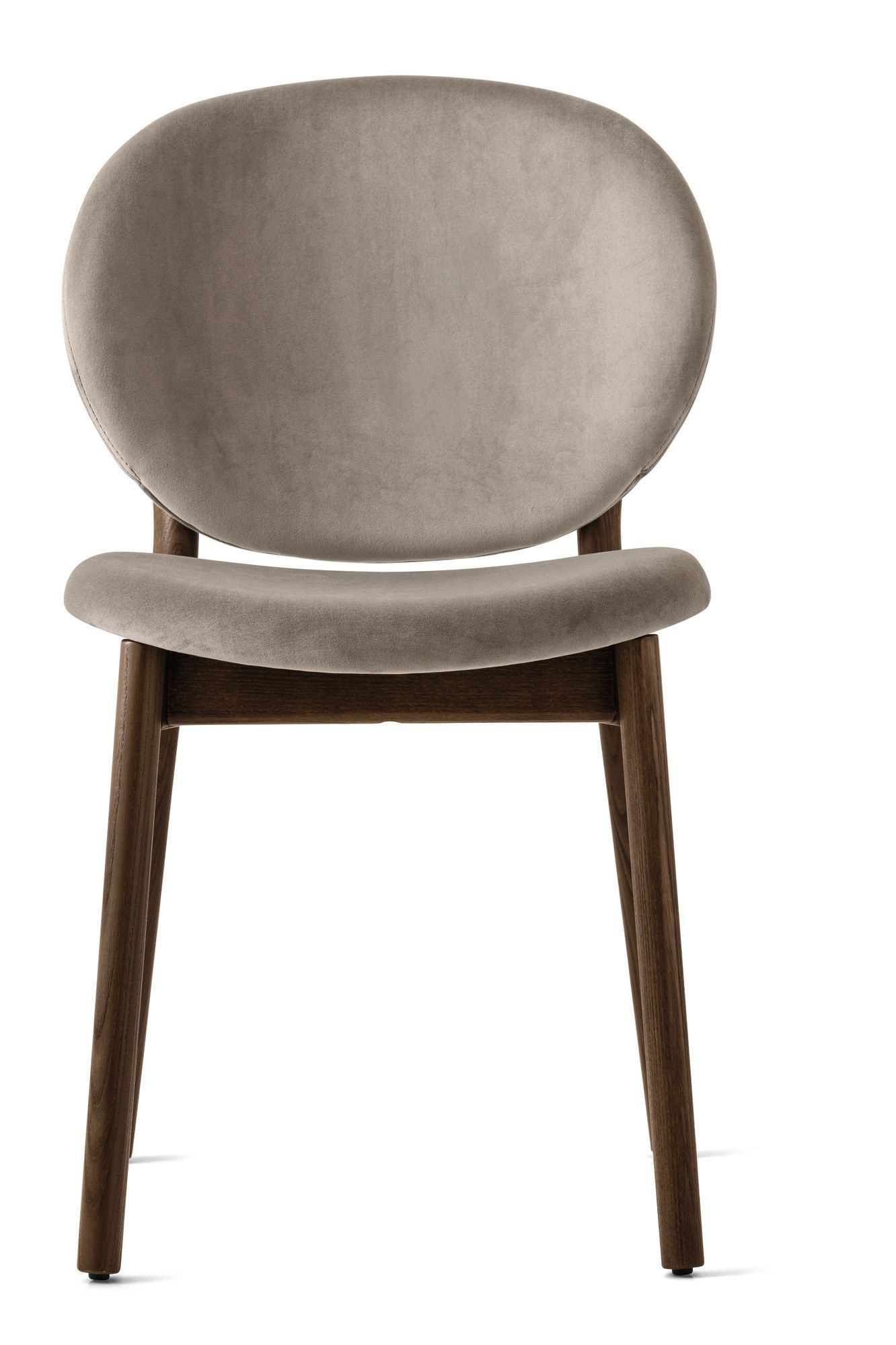 Тканевый мягкий стул с деревянной основой Calligaris Ines ARCH-00101501 - Вид №2