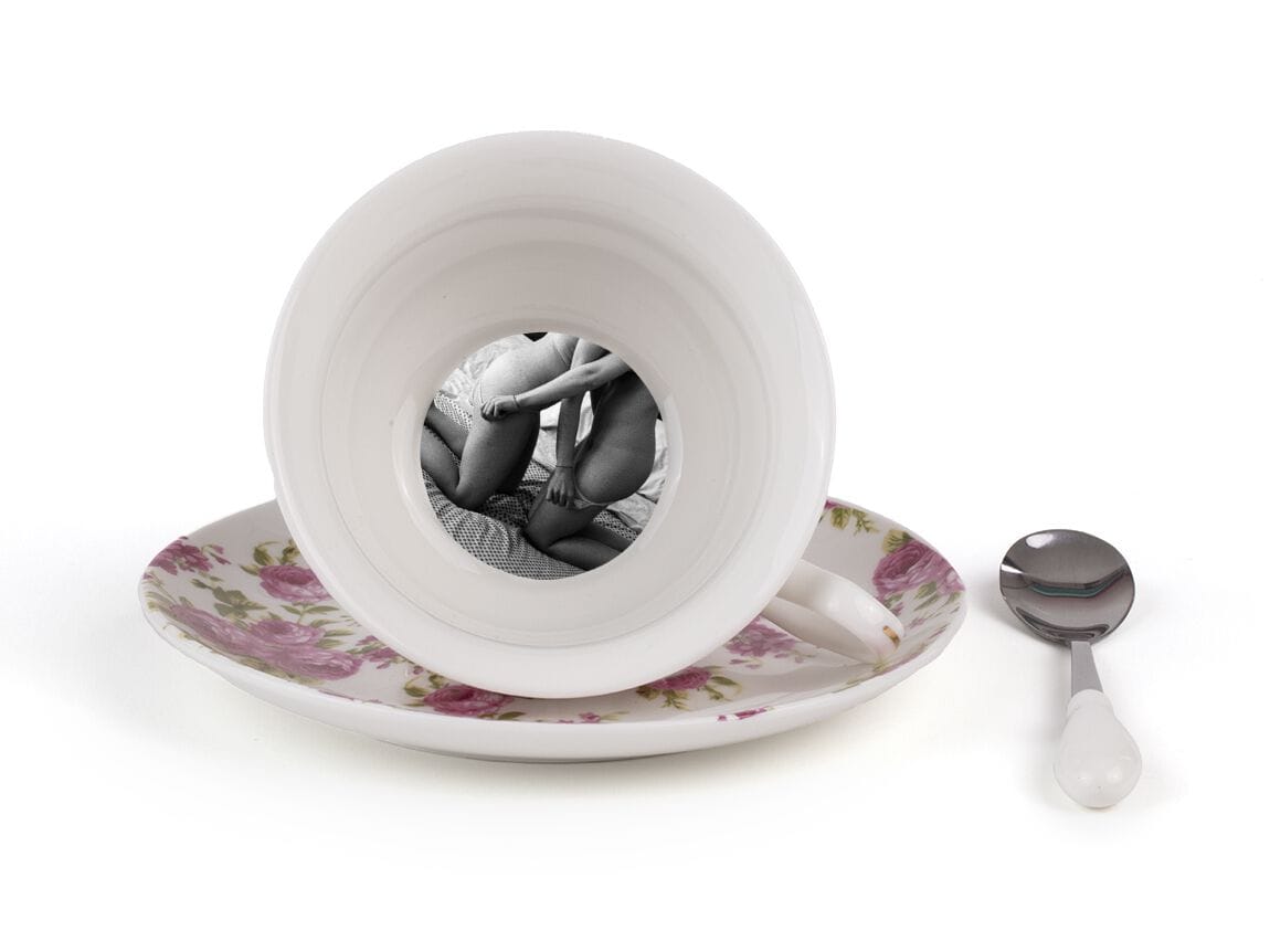 Фарфоровая чайная чашка Seletti Guiltless ARCH-00068381