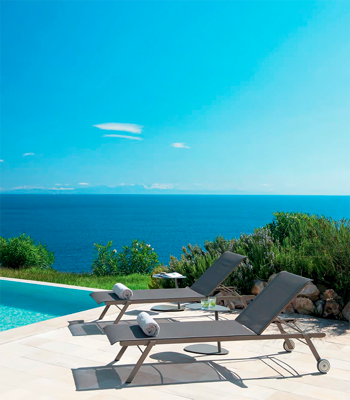 Шезлонг ELISIR ETHIMO EILEB40E52 