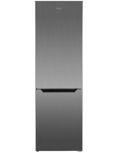8192447 Холодильник с морозильником   KRAFT TNC-NF302X серебристый