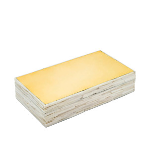 600829-01 ABHIKA КОРОБКА BRASSTOP GOLD