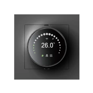 Терморегулятор для теплого пола Skybeam R360B электронный программируемый цвет черный