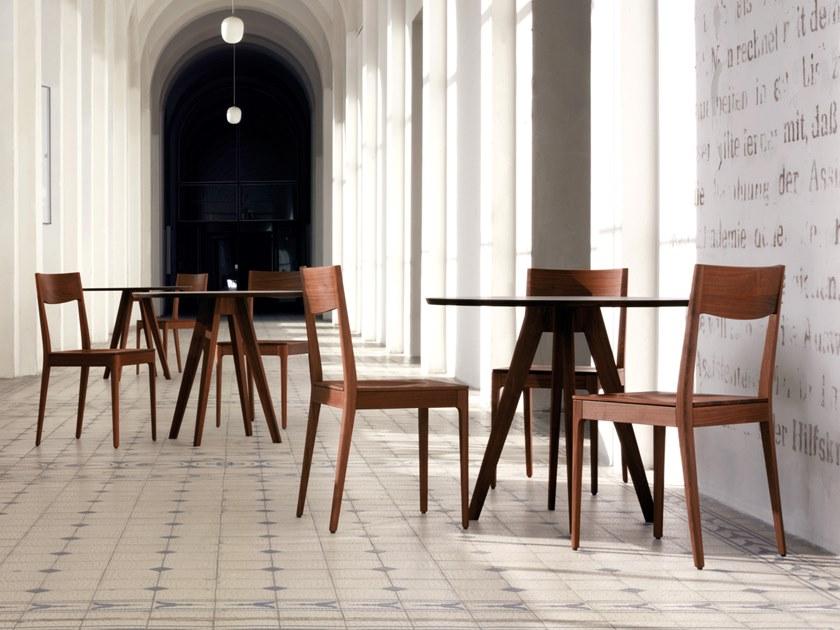 ZEITRAUM Стул из массива дерева с открытой спинкой sun-id-1356917 - Вид №1