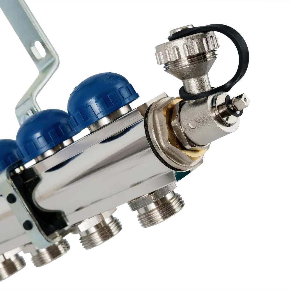 Коллекторная группа Uni-Fitt со встроенными расходомерами 1"х3/4" 10 выходов 440E4310 STLM-2089645 - Вид №5