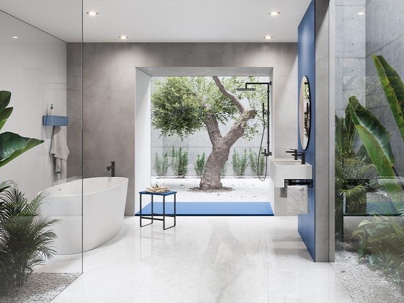 Acquabella Прямоугольный душевой поддон в акроне © Zero sun-id-1462260 - Вид №3