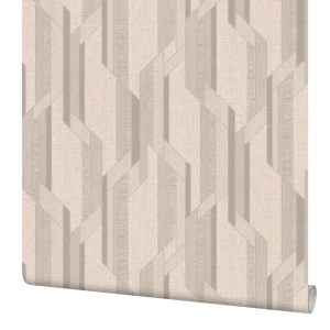 Обои флизелиновые Palitra Life Manchester бежевые 1.06 м PL71612-24