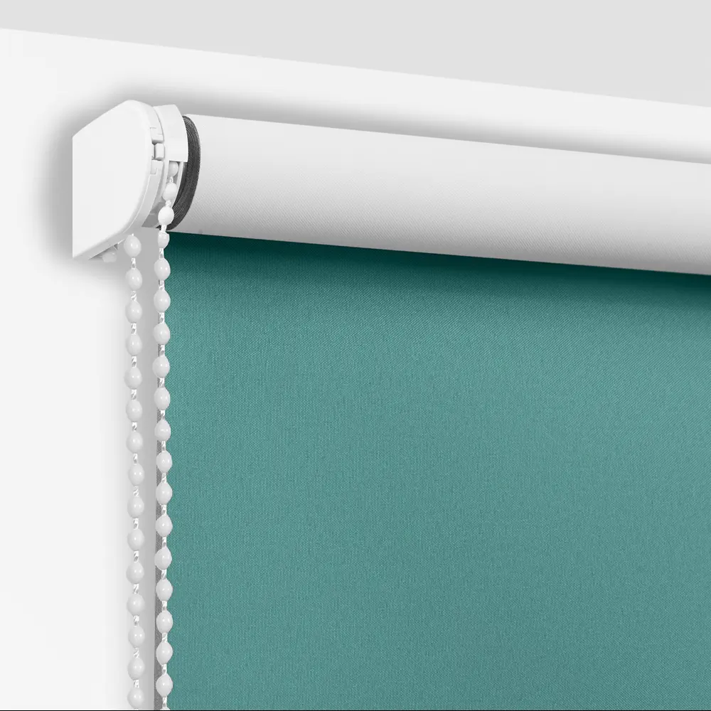 Штора рулонная блэкаут Inspire Santos 180x175 см бирюзовая Celadon 2 82688294 STLM-2062179 - Вид №2