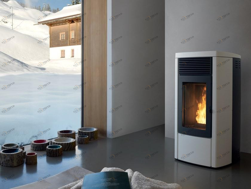 MCZ Пеллетная печь из чугуна и керамики Pellet sun-id-1353279