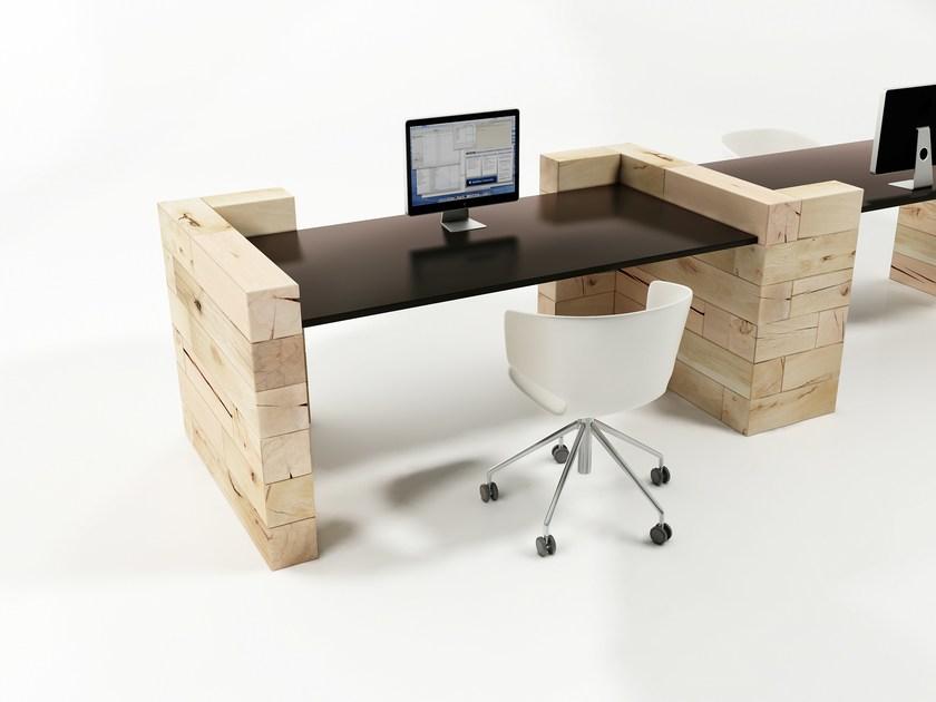 CRAFTWAND Письменный стол из бука Craftwand® sun-id-1494461 - Вид №4