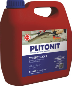 90406752 Добавка водоотталкивающая Н003330 3л STLM-0217924 PLITONIT