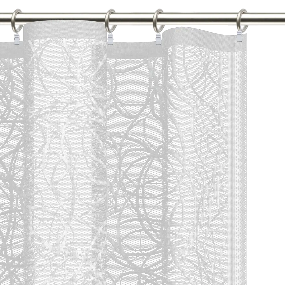 Тюль Santreyd Паутинка для кухни 170×165 см белоснежный 89077308 STLM-0078038 - Вид №4
