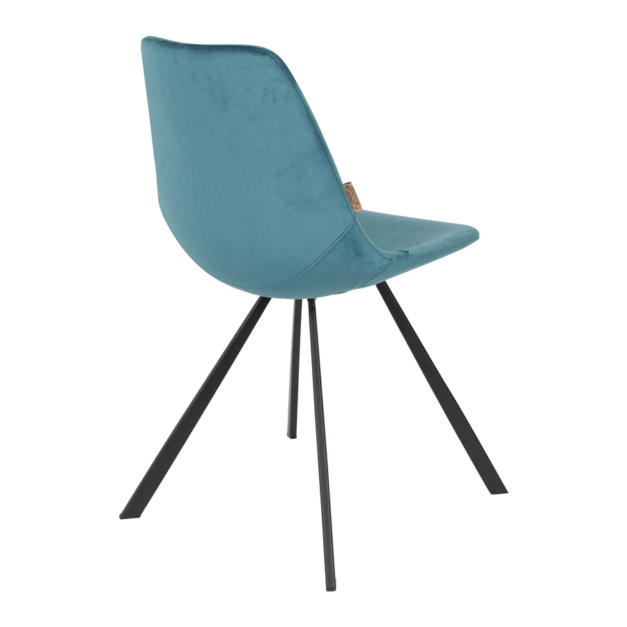Стул Franky бирюзовый Dutchbone 1100370 - Вид №4