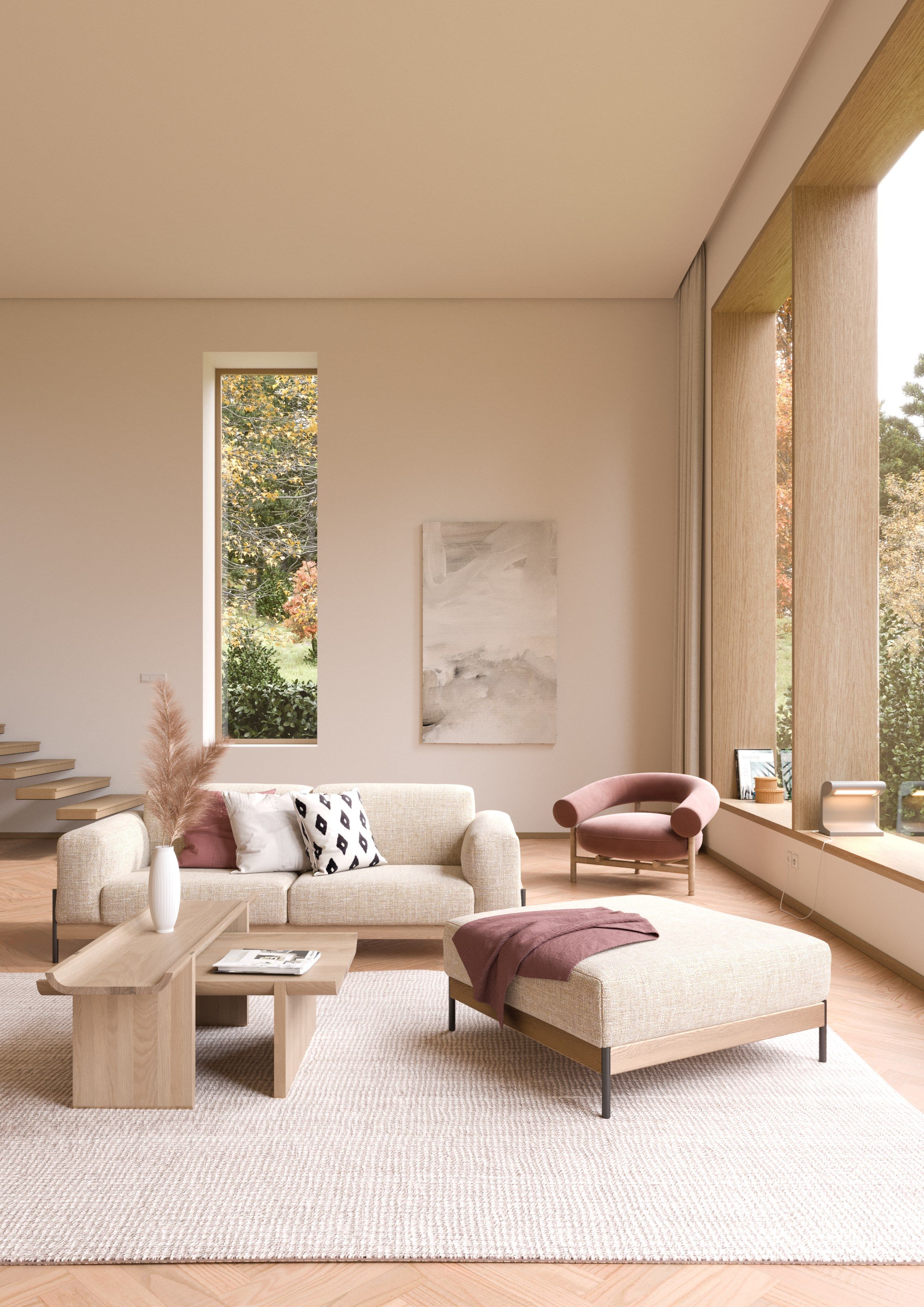 2-местный тканевый диван Wewood Bowie ARCH-00048630 - Вид №6