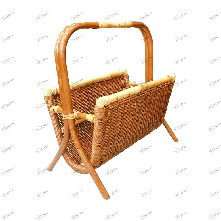 Газетница WICKER, 25/05 К ЭКО ДИЗАЙН CLASSIC RATTAN 129614 Коньячный 