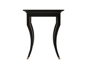 Высокий квадратный журнальный столик из бука