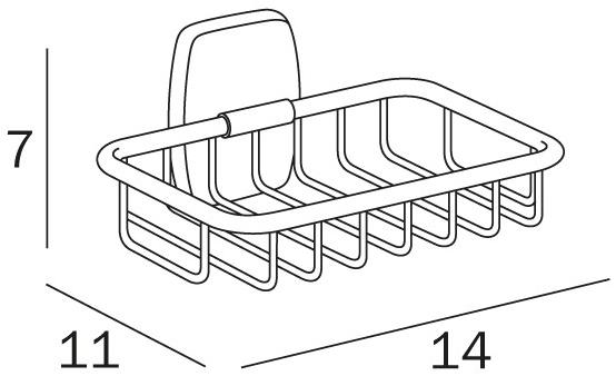 INDA® Настенная мыльница из металла Export sun-id-1466969 - Вид №4