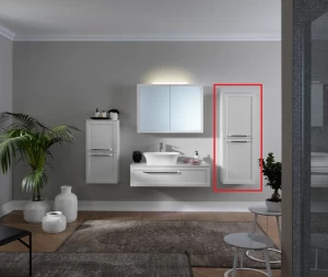 Шкаф пенал Blanche 01257  Словения