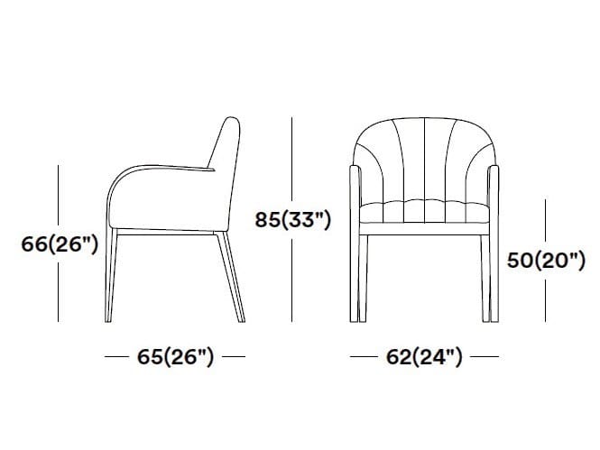 Кресло с подлокотниками Tirolo ARCH-00081011 - Вид №3