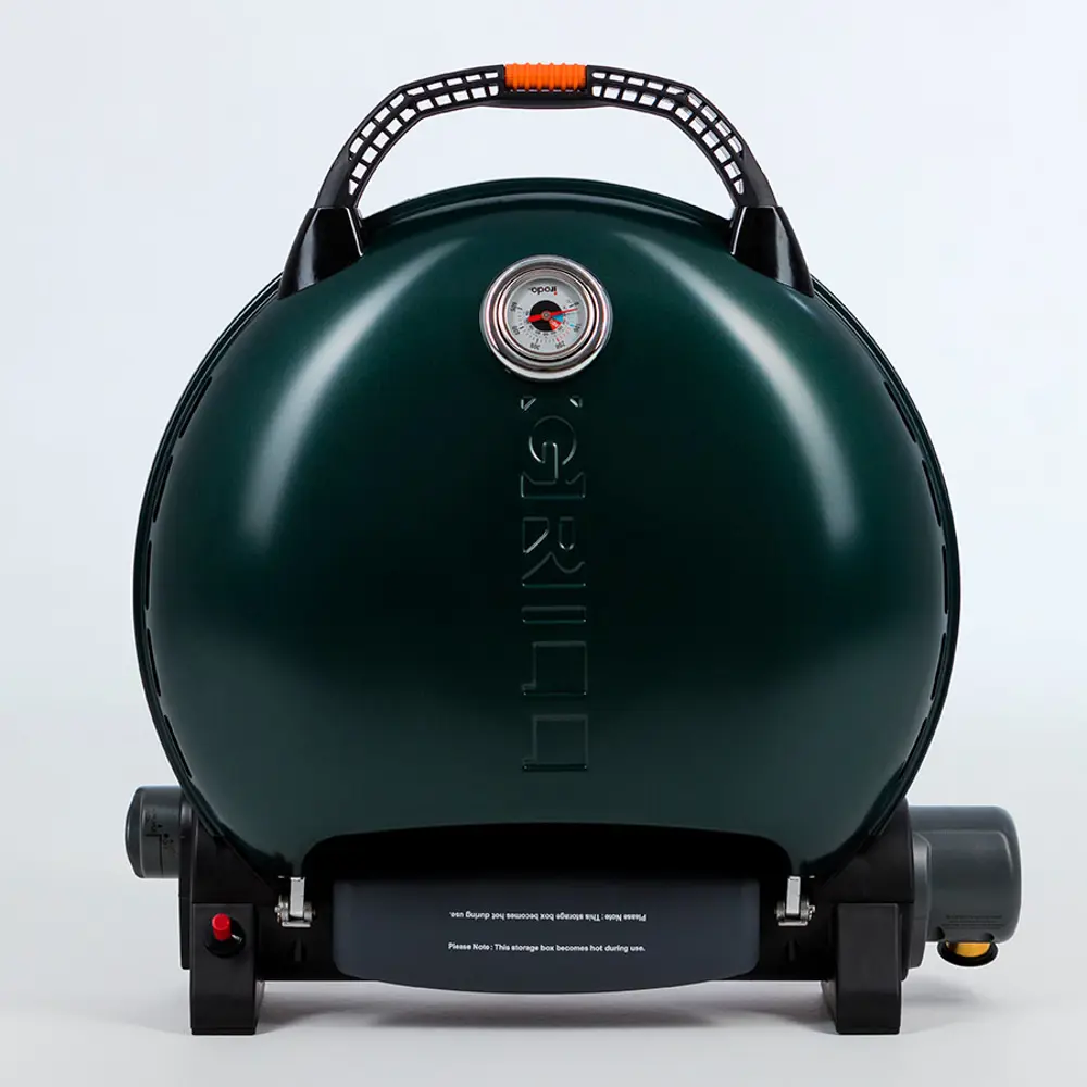 90983067 Газовый гриль O-Grill 700T bicolor black-green и адаптер А STLM-0430574
