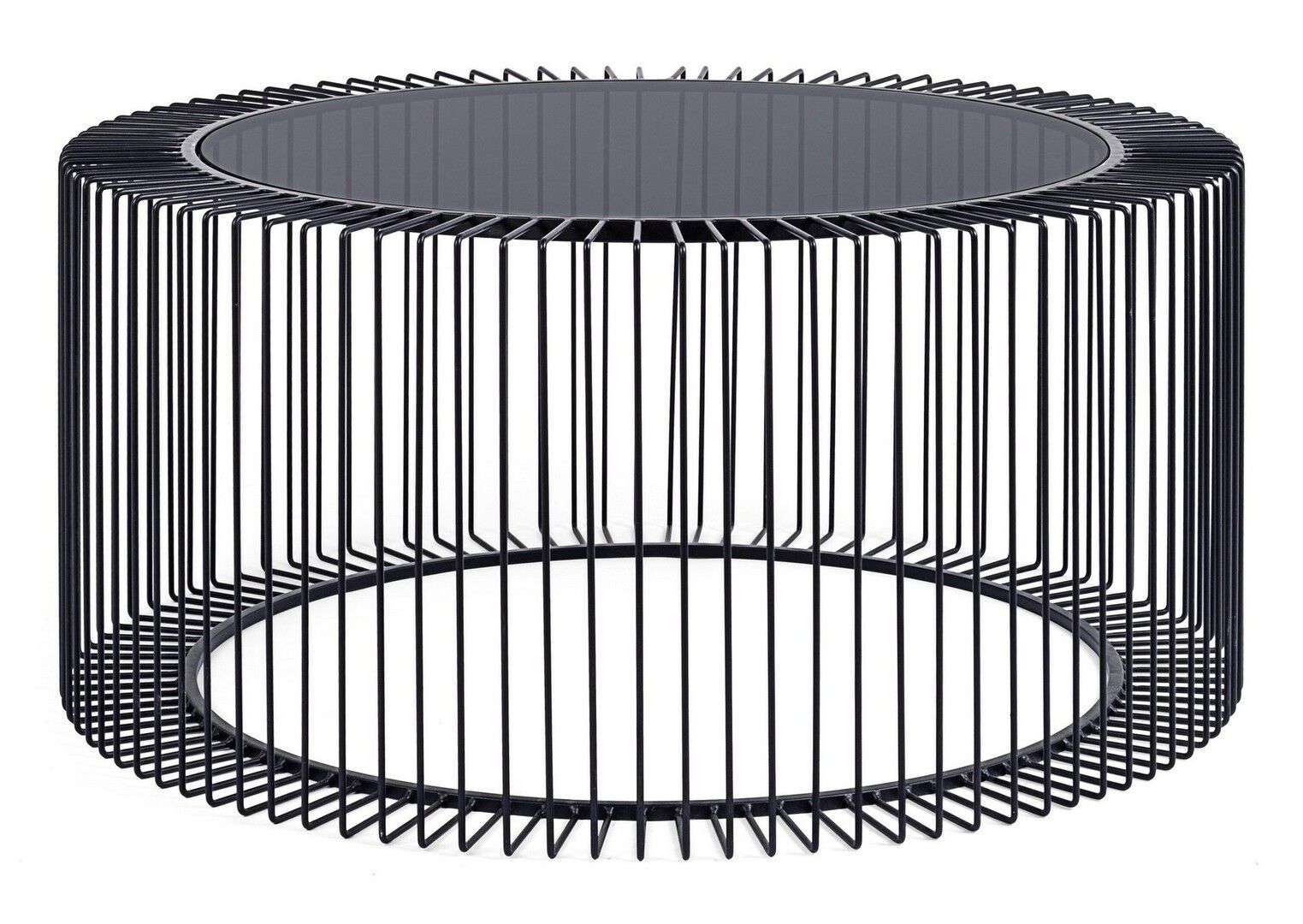 Круглый стальной журнальный столик с порошковым покрытием BIZZOTTO KIERAN ARCH-00145621 - Вид №16