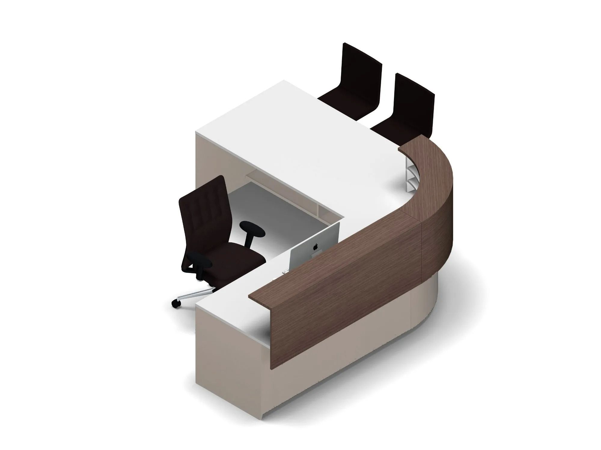 Модульная стойка регистрации werner works cockpit 2.0 ARCH-00056077