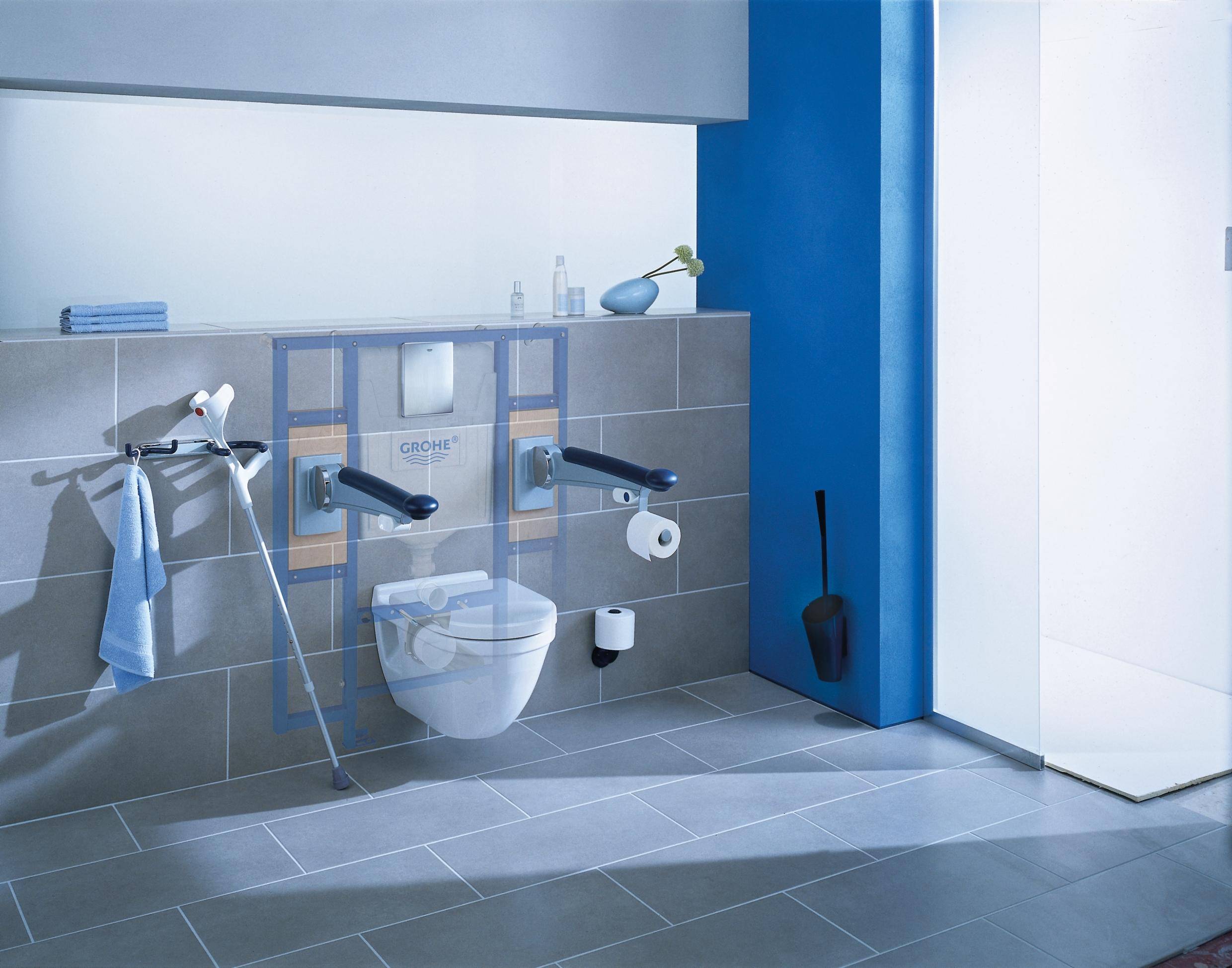 Система инсталляции для подвесного унитаза GROHE Rapid SL (1,13 м) (39140000) - Вид №1