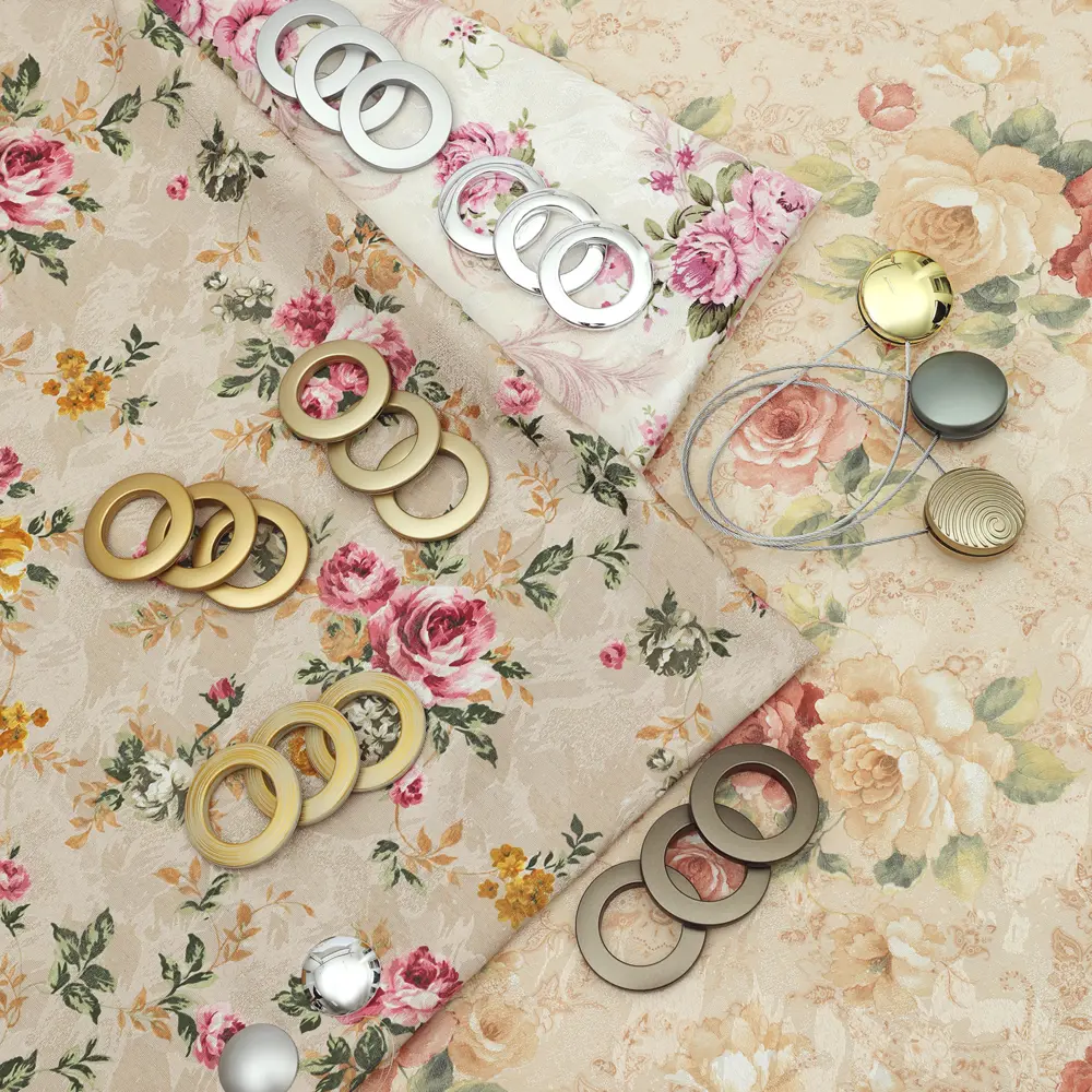 Ткань «Цветы интерио» 1 п/м 150 см цвет красный ТОРГОВЫЙ ДОМ ТЕКСТИЛЬ STLM-2149616 - Вид №7