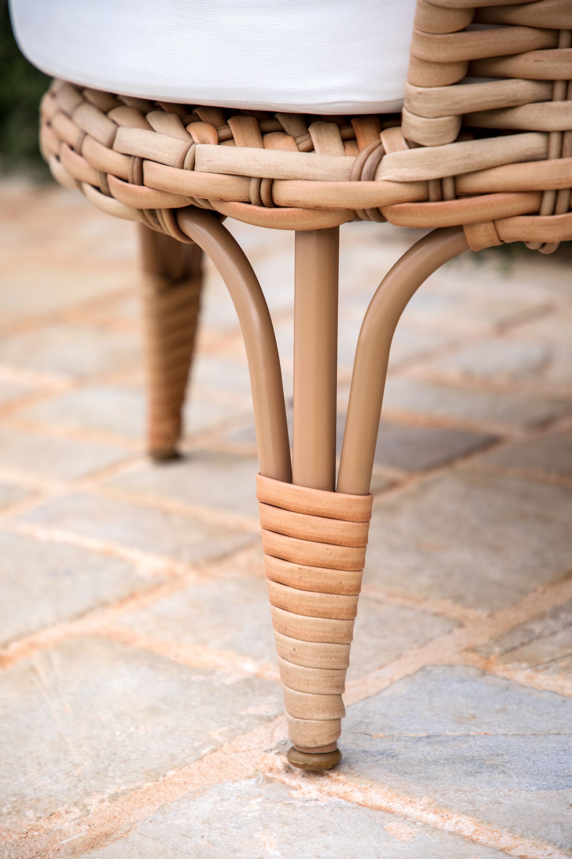 Садовое кресло из синтетического волокна с высокой спинкой cbdesign Long Beach ARCH-00090657 - Вид №11