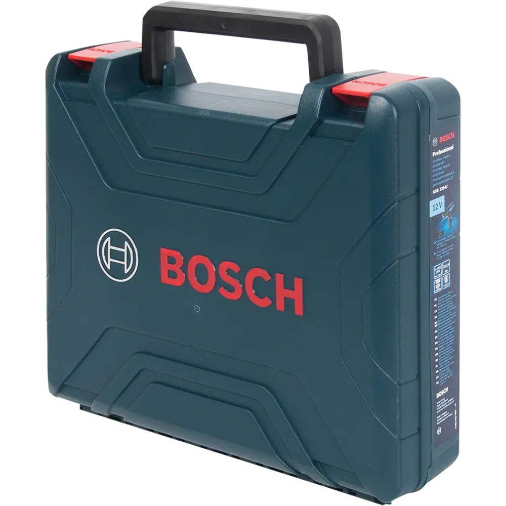 Дрель-шуруповерт аккумуляторная ударная Bosch Professional GSB 120 06019G8100, 12 В Li-ion 2x2 Ач 82449657 STLM-2087275  - Вид №7