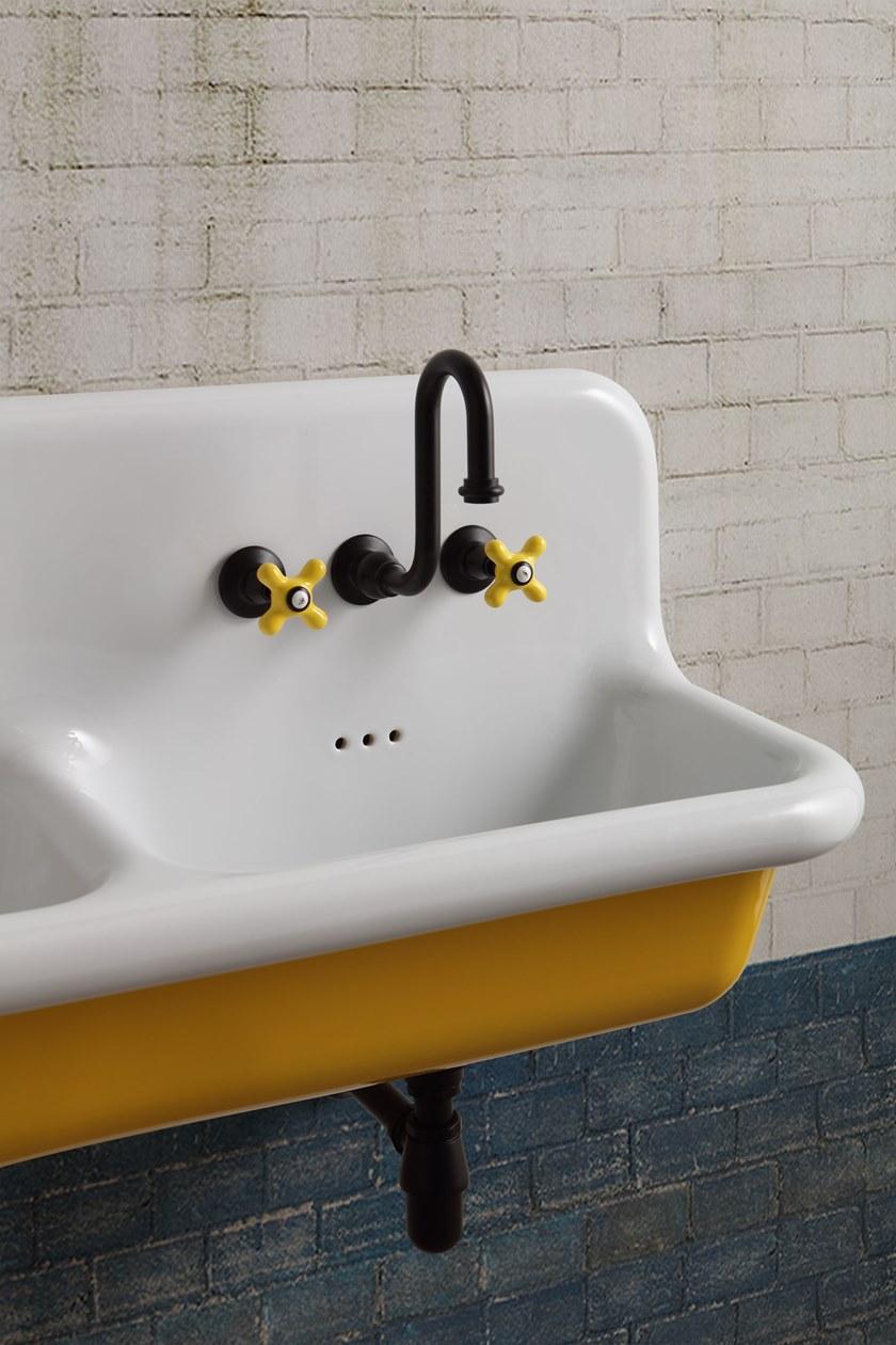 Tcl120b/120c/120dc Подвесная раковина настенная овальная BLEU PROVENCE Truecolors белая - Вид №4