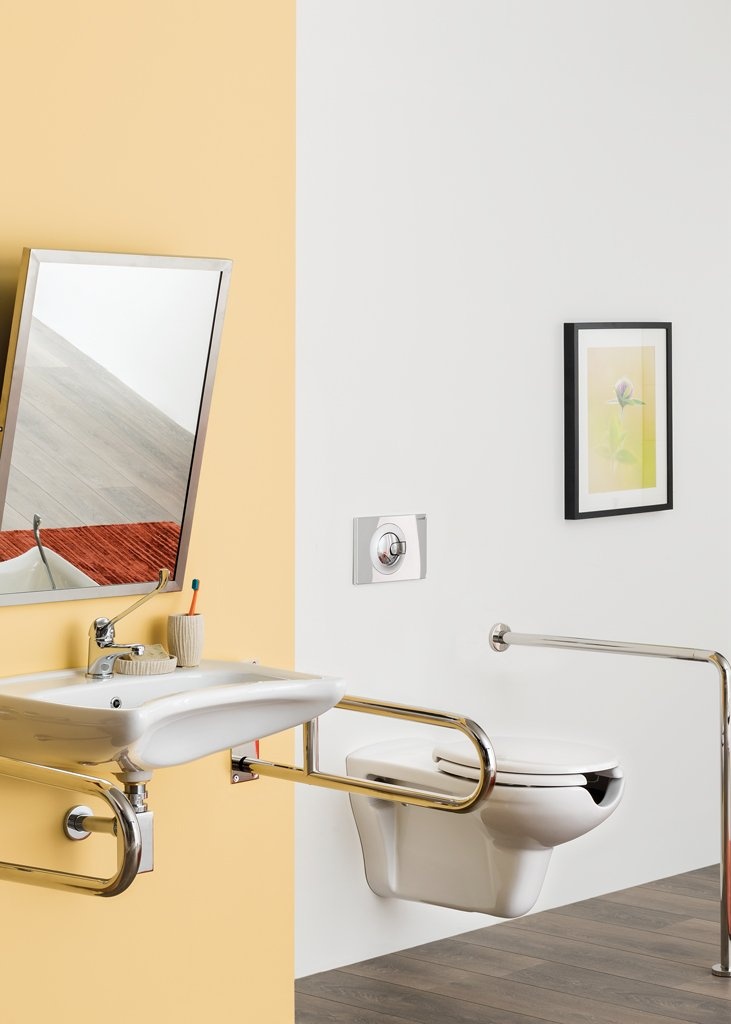 BD320-00CB00E-0000 Унитаз подвесной с биде для инвалидов Creavit  - Вид №1