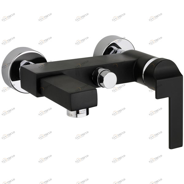 283843 Смеситель для ванны Teka Cuadro Black Испания 