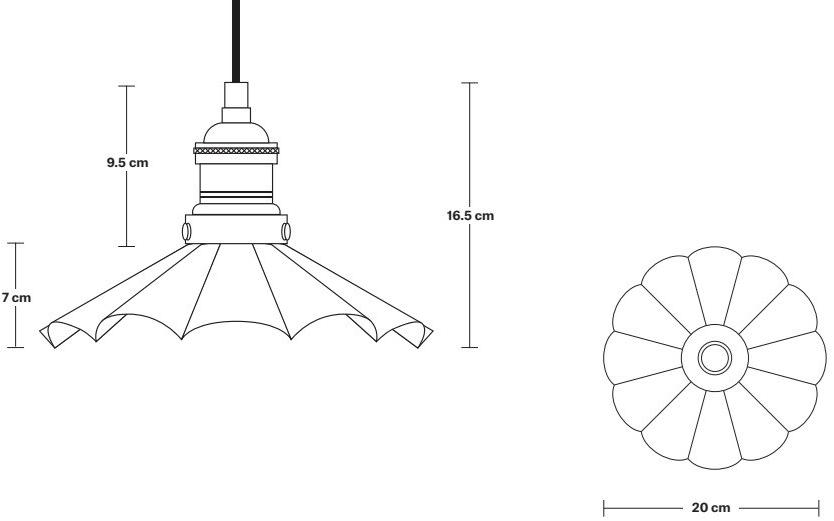 Industville Подвесной светильник из латуни Brooklyn Br-up8-b-bh - Вид №3