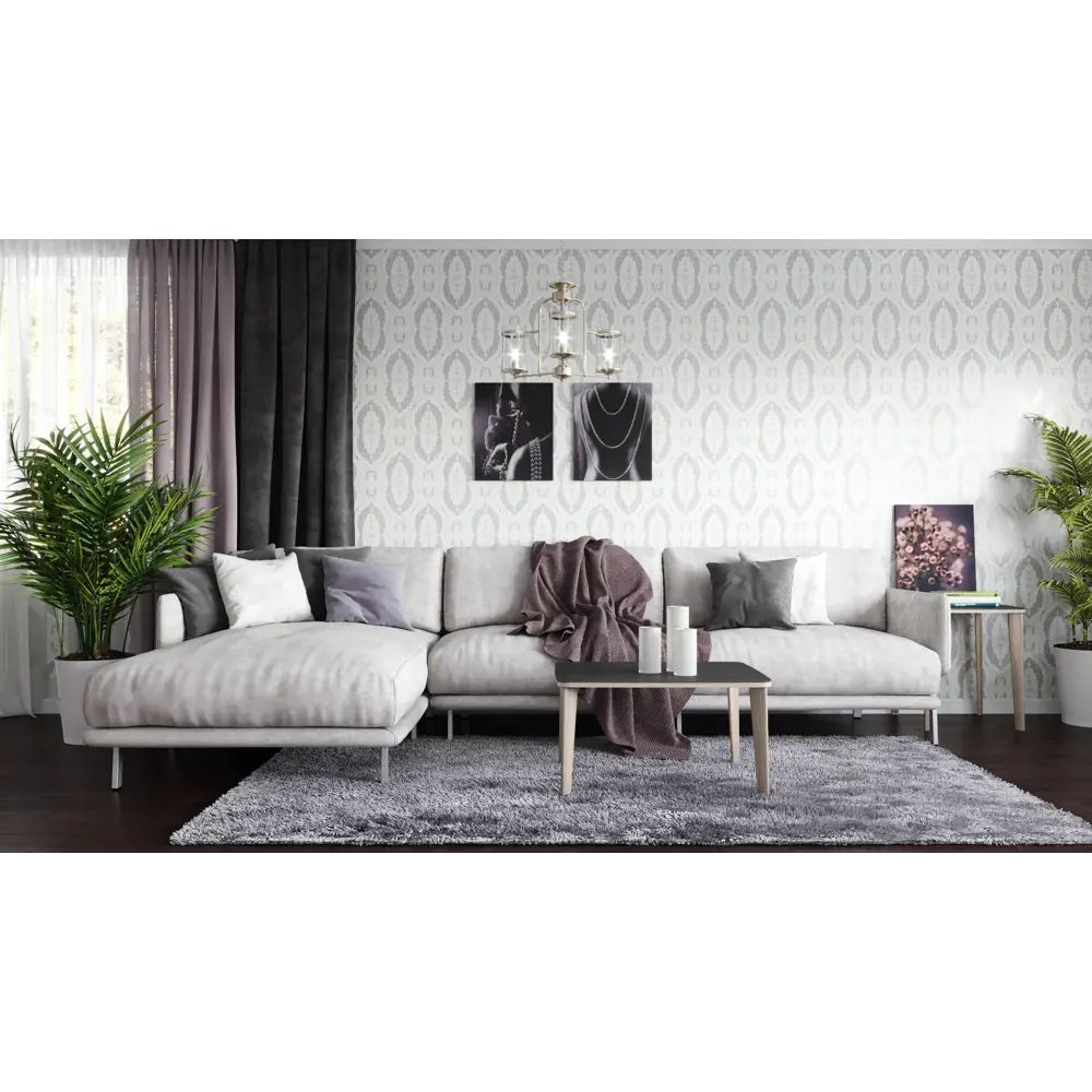 Штора на ленте «Дюббо» 200х280 см цвет сиреневый 18690476 STLM-2149771 INSPIRE  - Вид №10
