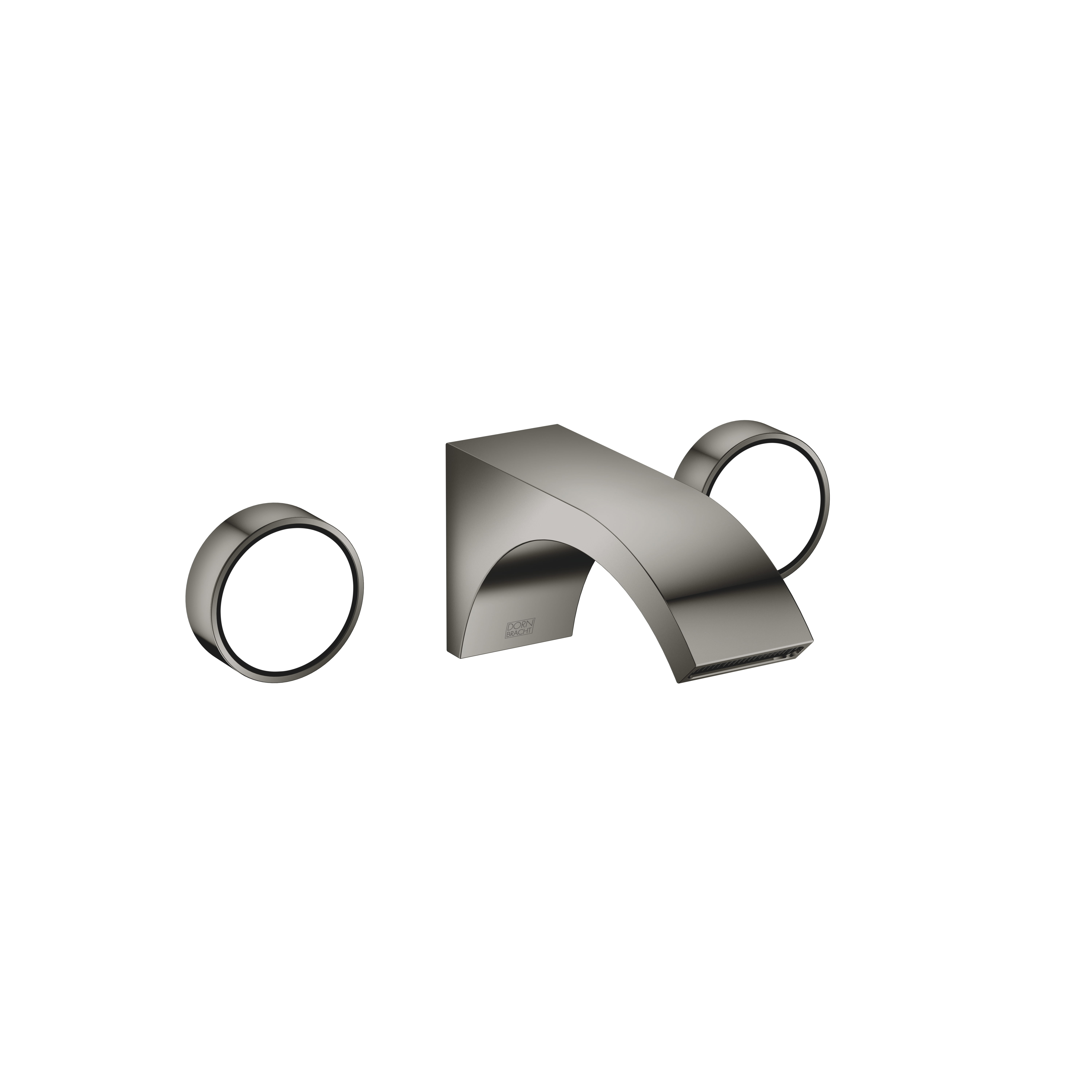 CYO Смеситель для раковины настенный без донного клапана - Темный хром DornBracht 36707811-19