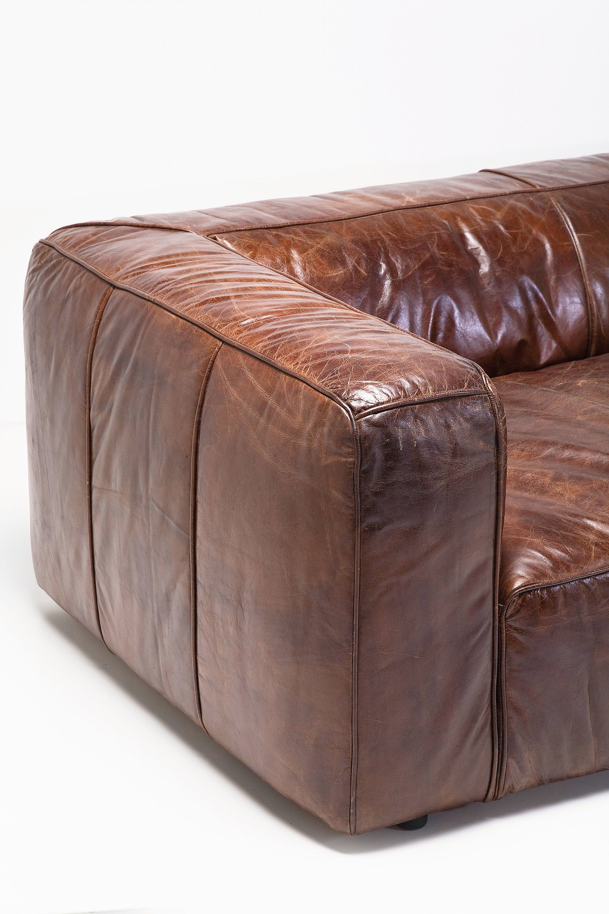 3-местный кожаный диван KARE Design ARCH-00087237 - Вид №5