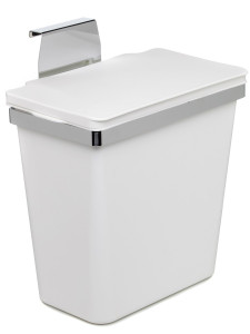 Контейнер для мусора на дверцу Zeta 11 White