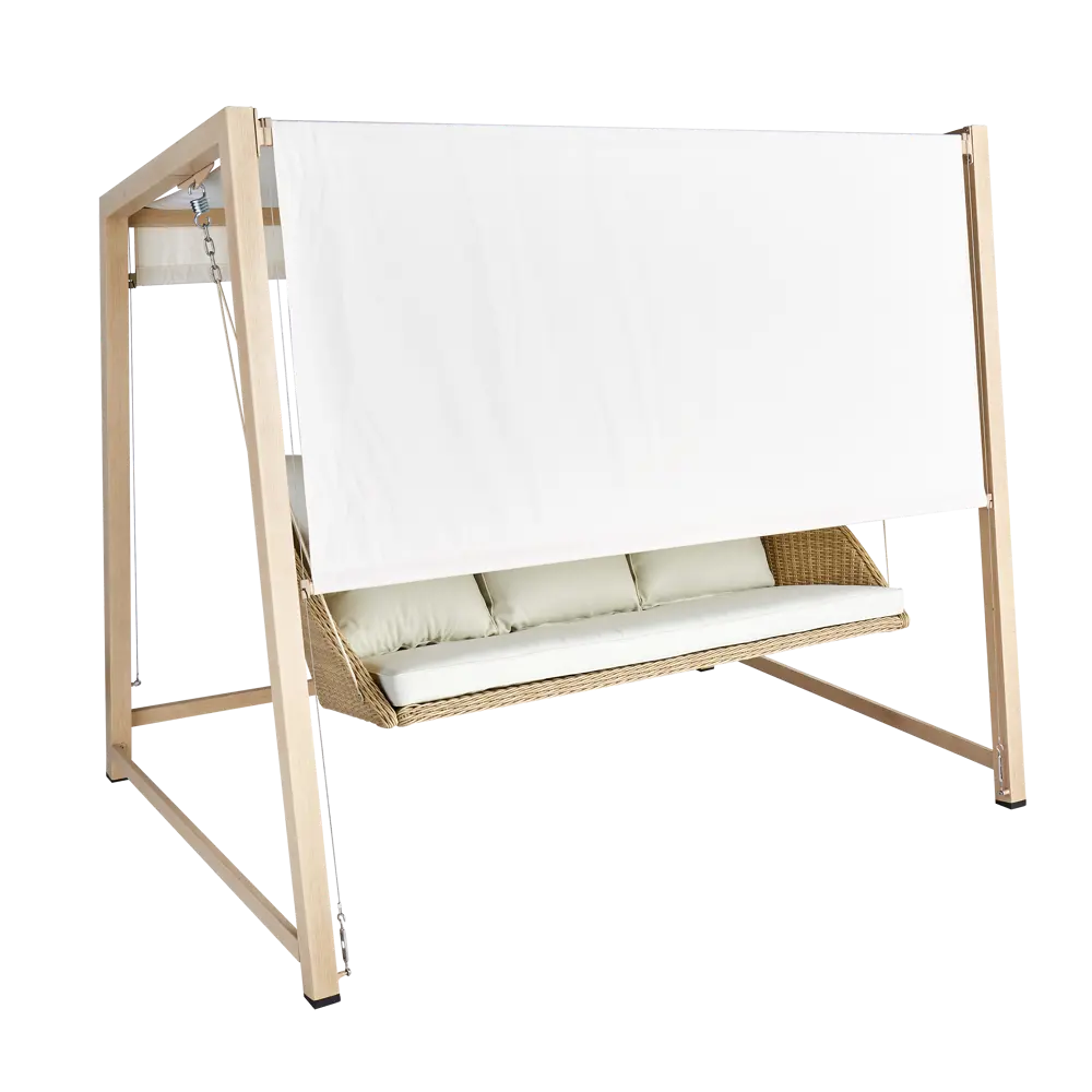 Naterial Medena — садовые качели для троих с навесом и мягкими подушками 84855717 STLM-0964069 - Вид №5