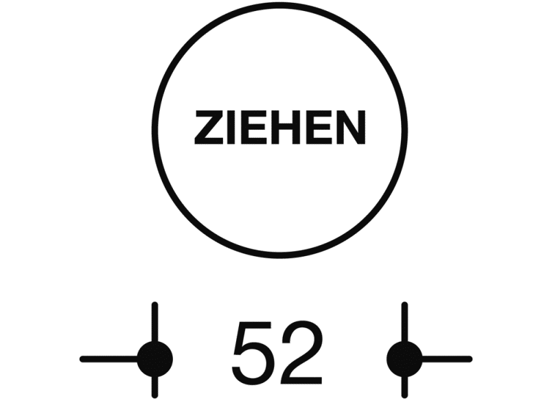 711BZ значок перетаскивания HEWI Türzubehör  - Вид №22
