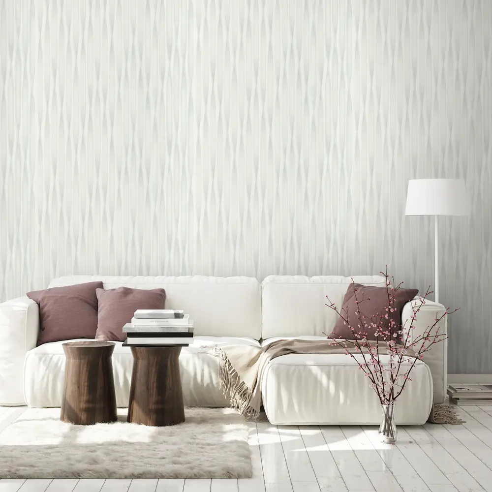 Обои флизелиновые Euro Decor Helix белые 1.06 м ED7230-00 STLM-2035385 - Вид №2