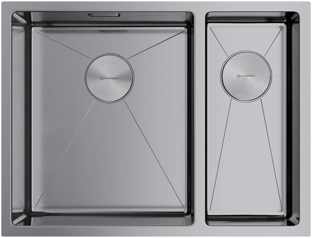 Кухонная мойка Taki 58-2-U/IF IN-L OMOIKIRI