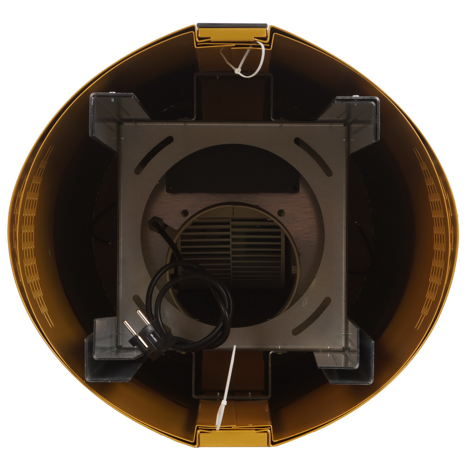 9270636 Вытяжка островная Meferi TUBE40GOLD ISLA COMFORT PLUS золотистый/черный STDN-0032456 - Вид №7