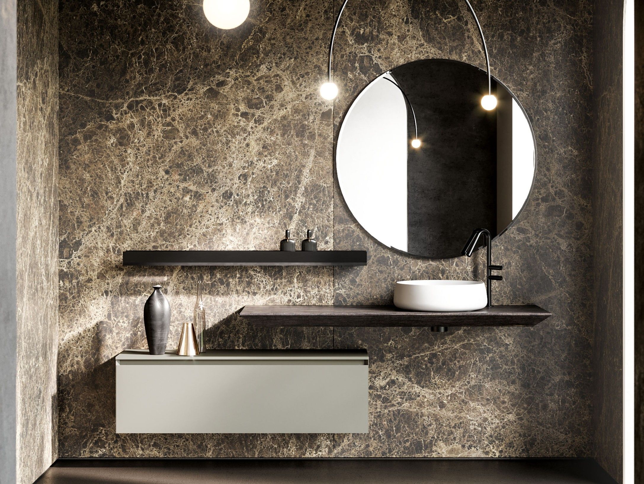 Столешница / умывальник Ideagroup Cubik ARCH-00113666