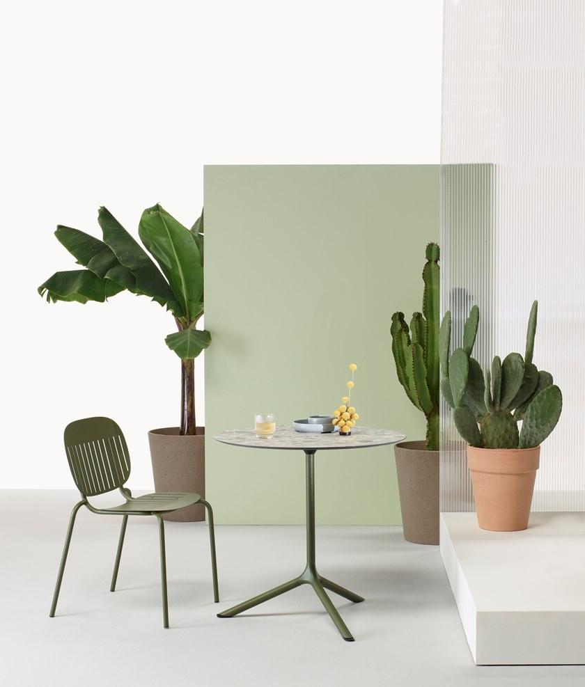 SCAB DESIGN Стальной стол на 3-звездочном основании Tripé sun-id-1370726 - Вид №5