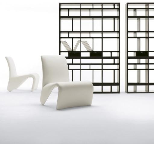 Pacini & Cappellini Открытый книжный шкаф с ящиками  5553  - Вид №1