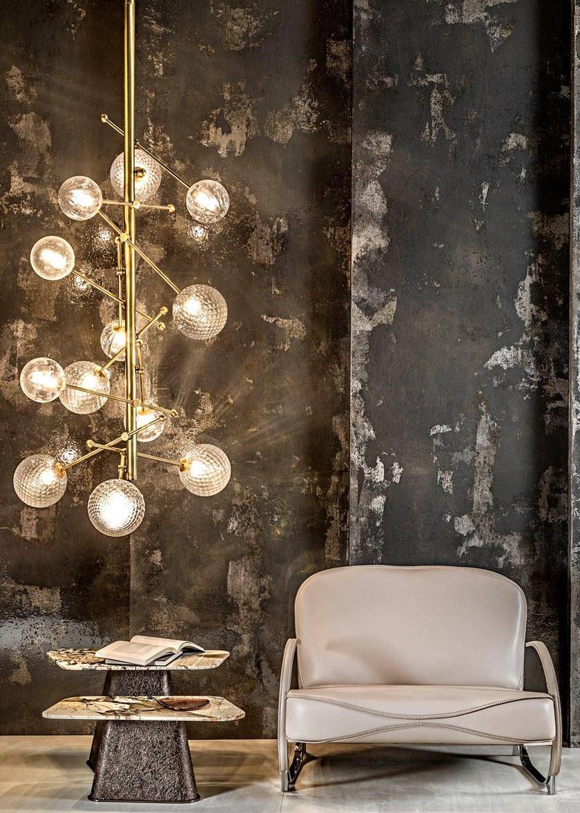 HESSENTIA | Cornelio Cappellini Низкий журнальный столик с мраморной столешницей Cheope Santreyd sun-id-1365005 - Вид №3