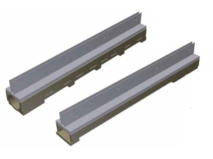 Оцинкованная крышка с центральной прорезью GRIDIRON каналы из полимерного цемента ARCH-00141708 - Вид №1