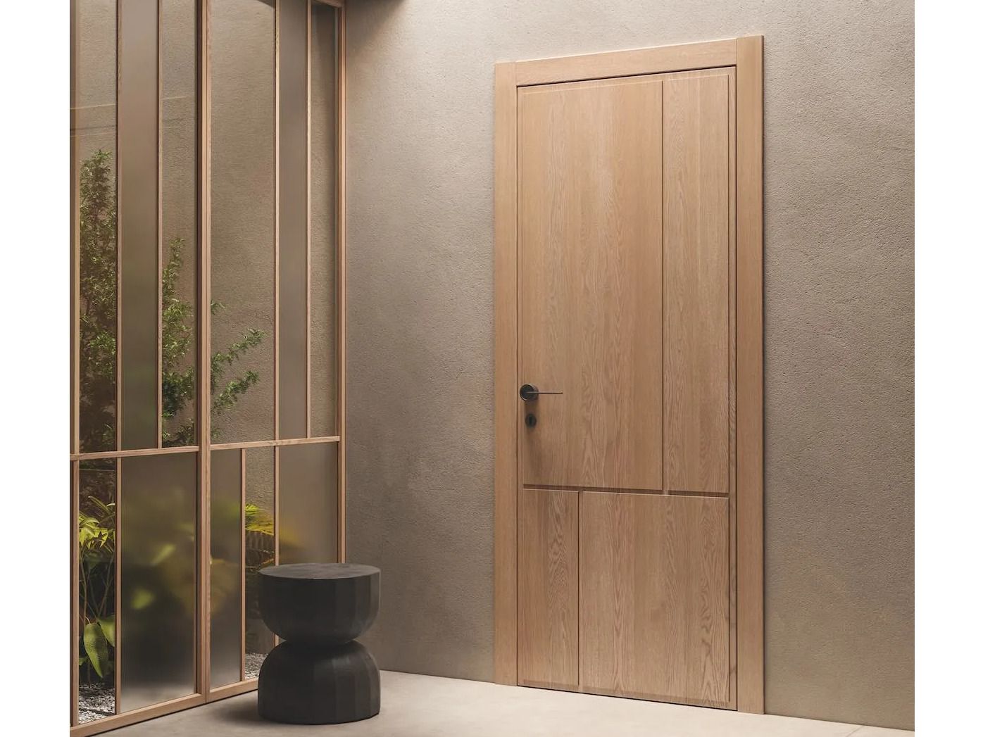 Деревянные распашные двери GAROFOLI нас ARCH-00091308